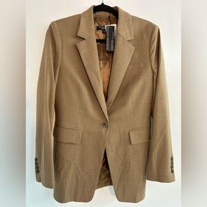 Banana Republic one button Blazer Jacket 98% wool NWT